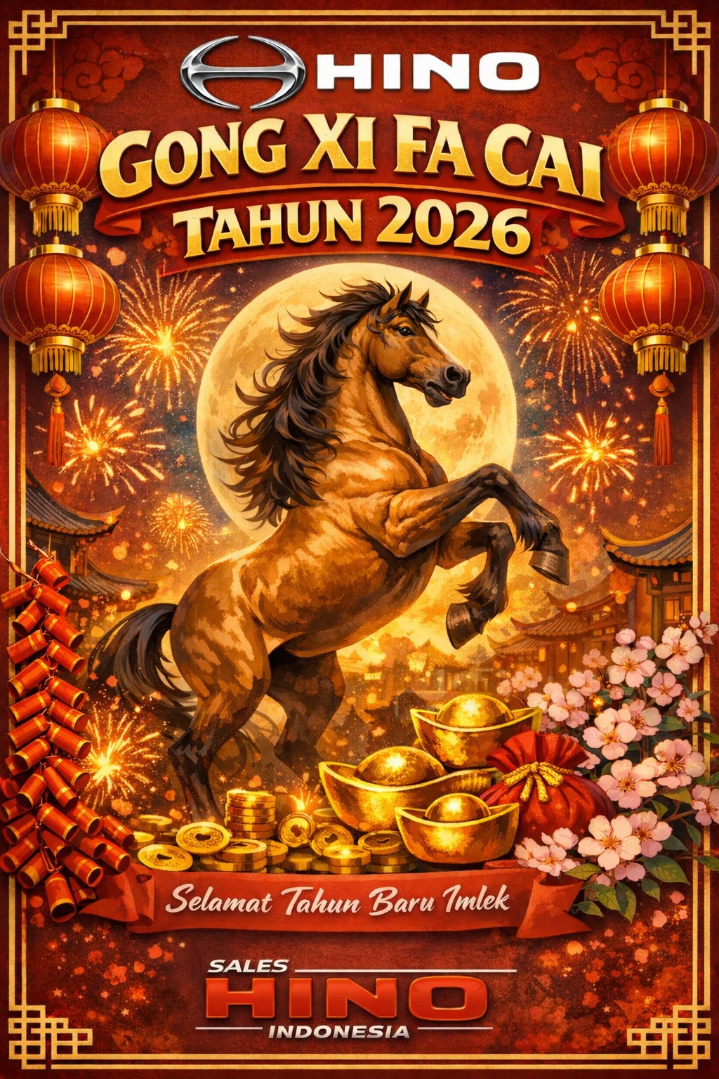 Semangat Baru di Tahun Baru Imlek Bersama Dealer Hino Indonesia