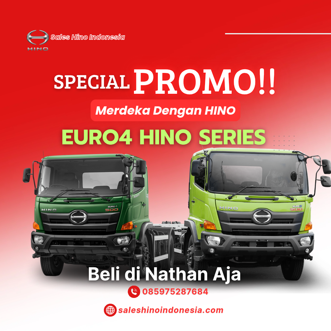 Promo Euro4 Hino Series
